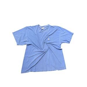 Teddy Fresh Men's classic pocket tee blue bear logo size 2XL casual streetwear